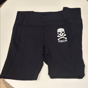 lululemon athletica Black Skull Leggings